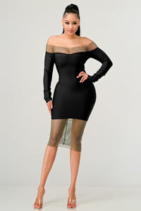 CLASSIC BANDAGE DRESS