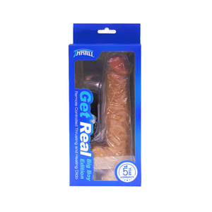 Get Real Big Boy 8 inch Remote Controlled Vibrating Thrusting Heating Dildo