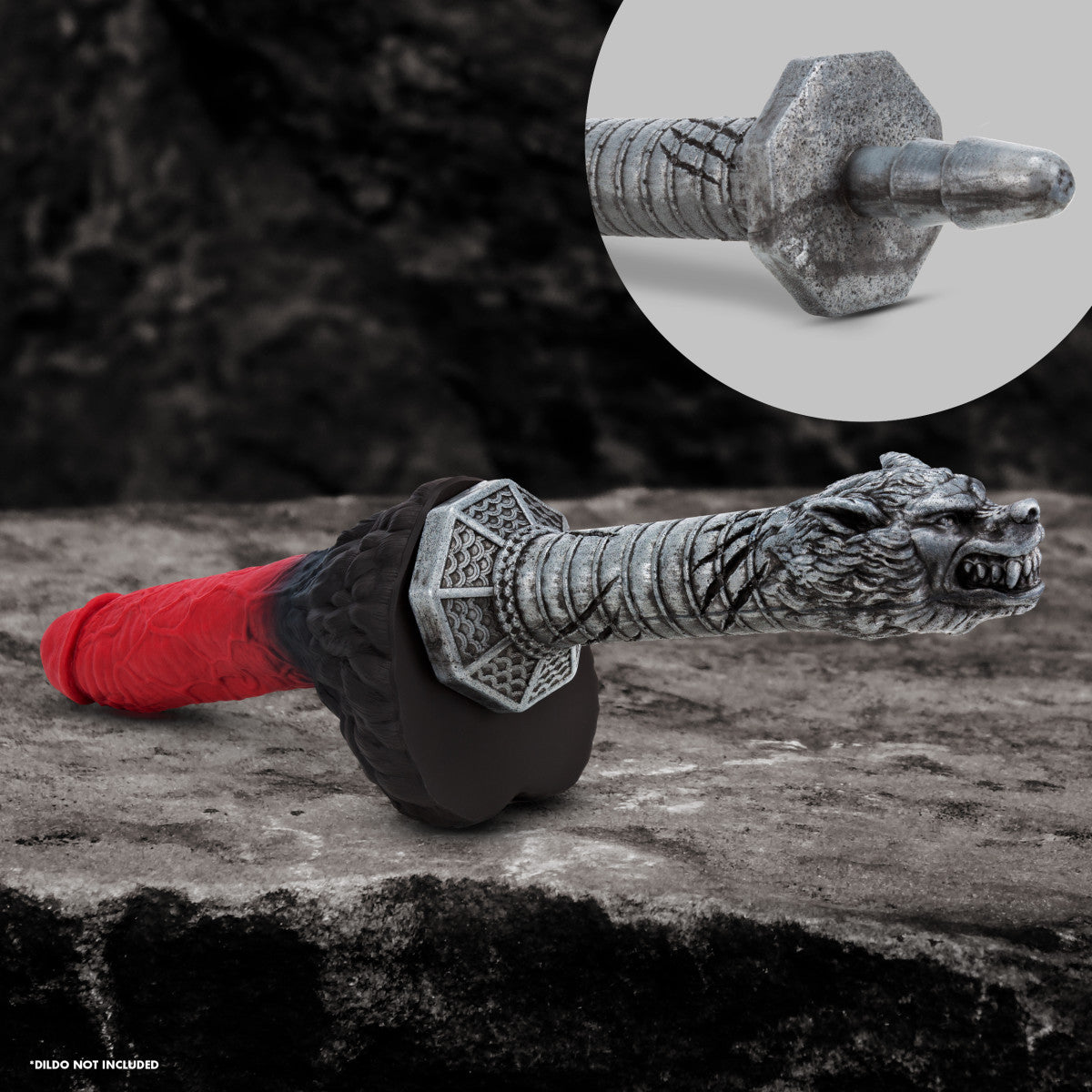 Blush The Realm Rougarou Lock On Werewolf Sword Dildo Handle – FaceMe Love