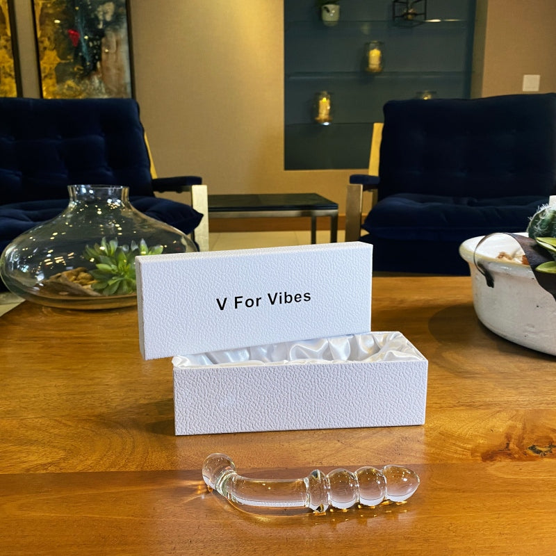 glass anal dildo