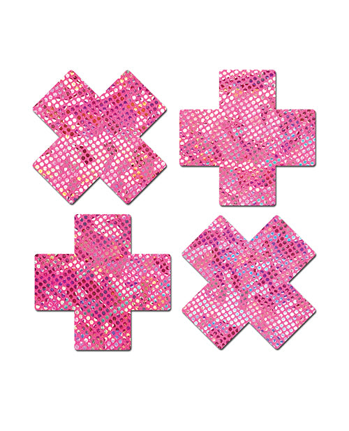 Pastease Premium Petites Disco Plus X - Pink O/s Pack Of 2 Pair
