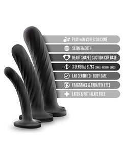 Blush Temptasia Twist Kit - Black Set Of 3