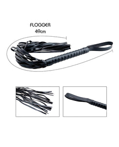 Alive Secret Desires 8 Pc Bdsm Kit - Black