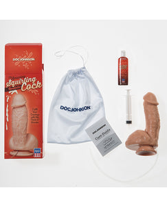 Squirting Realistic Cock W/splooge Juice - Flesh