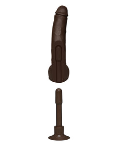 Signature Cocks Ultraskyn 12" Cock Vibrating W/ Vac-u-lock Suction Cup- Safaree Samuels Anaconda