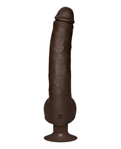 Signature Cocks Ultraskyn 12" Cock Vibrating W/ Vac-u-lock Suction Cup- Safaree Samuels Anaconda