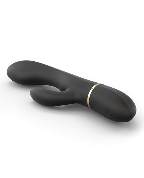 Dorcel Glam Rabbit Vibrator - Black/gold
