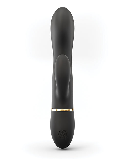 Dorcel Glam Rabbit Vibrator - Black/gold