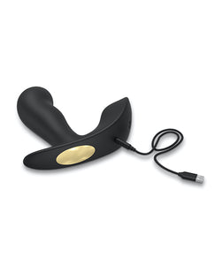 Dorcel Twist Delight Rotating Head W/beads - Black