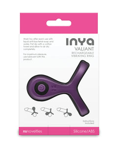 INYA Valiant Cock & Ball Vibe - Berry