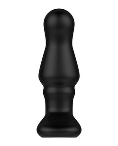 Nexus Bolster Butt Plug  W/inflatable Tip - Black