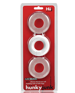 Hunky Junk 3 Pack C Ring - Ice