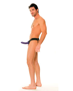 Fetish Fantasy Series Him Or Her Hollow Strap On - Purple