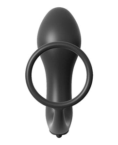 Anal Fantasy Collection Ass Gasm Vibrating Plug W/cockring