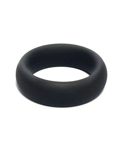 Rascal The Brawn Silicone Cock Ring - Black