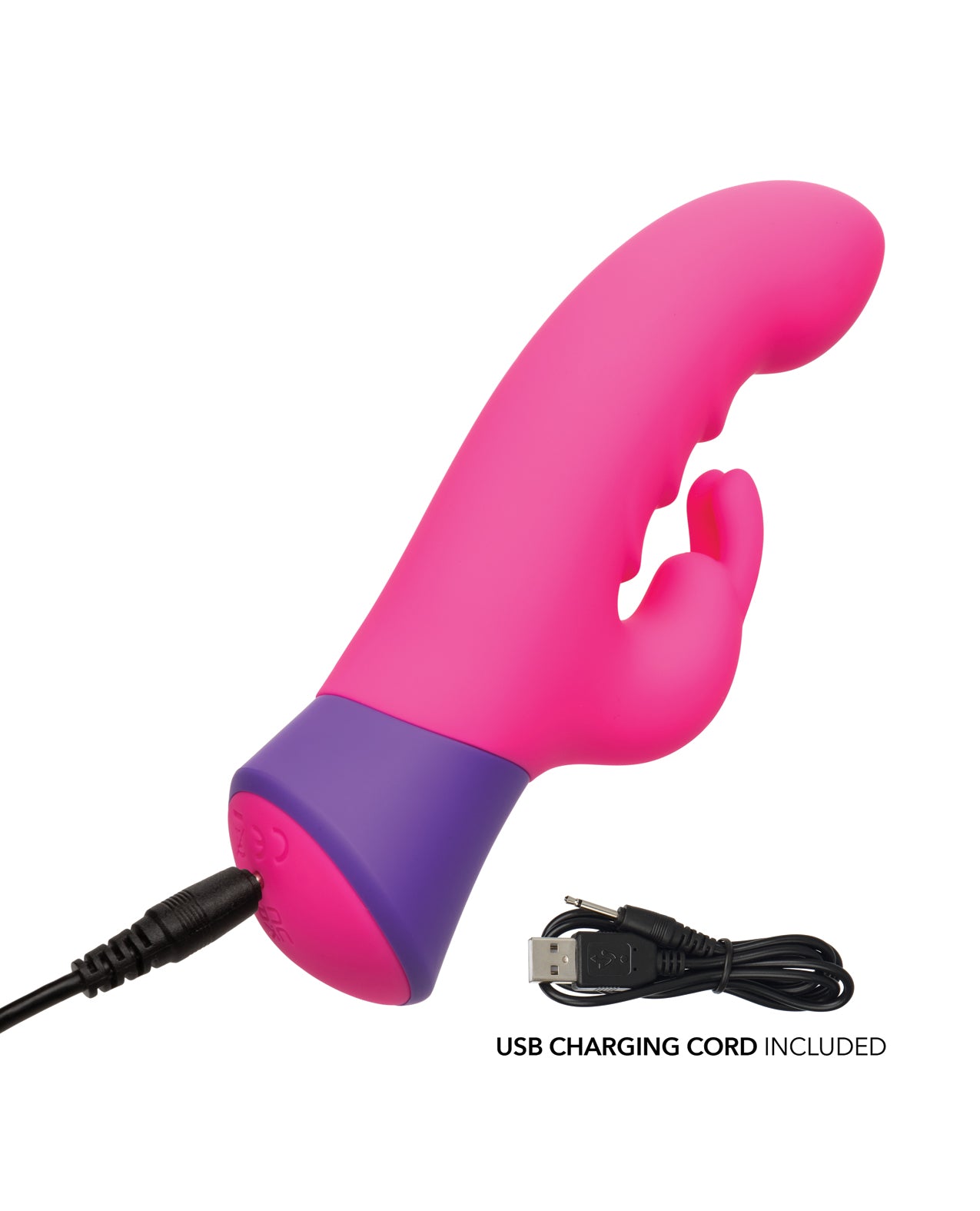 Rave Bunny Dual Massager - Pink/ Purple