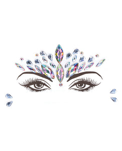 Shots Bliss Dazzling Crowned Face Bling Sticker O/s