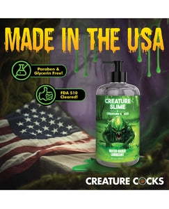 Creature Cocks - Creature Slime Water-Based Lubricant 16oz