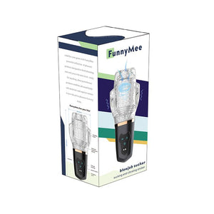 Funnymee Sucking & Vibrating Male Rose 2 - Black