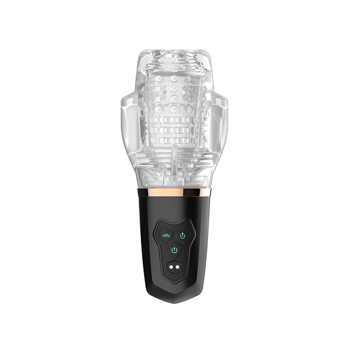 Funnymee Sucking & Vibrating Male Rose 2 - Black