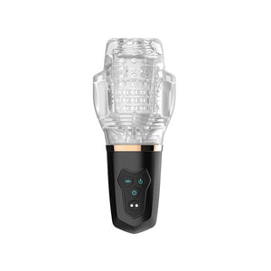 Funnymee Sucking & Vibrating Male Rose 2 - Black