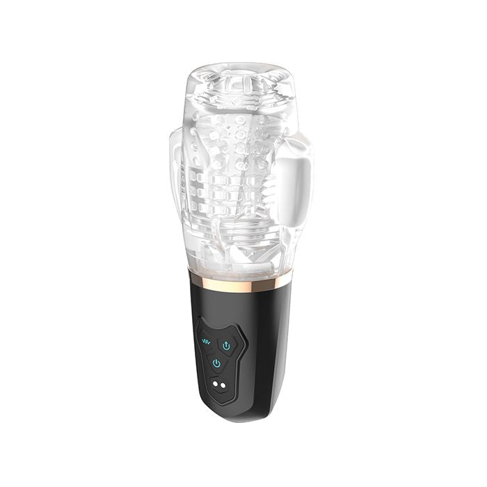 Funnymee Sucking & Vibrating Male Rose 2 - Black