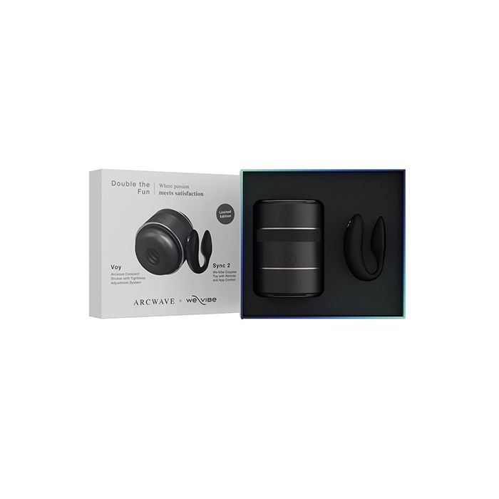 Arcwave Voy / We-vibe Sync 2 Double The Fun Pair - Black