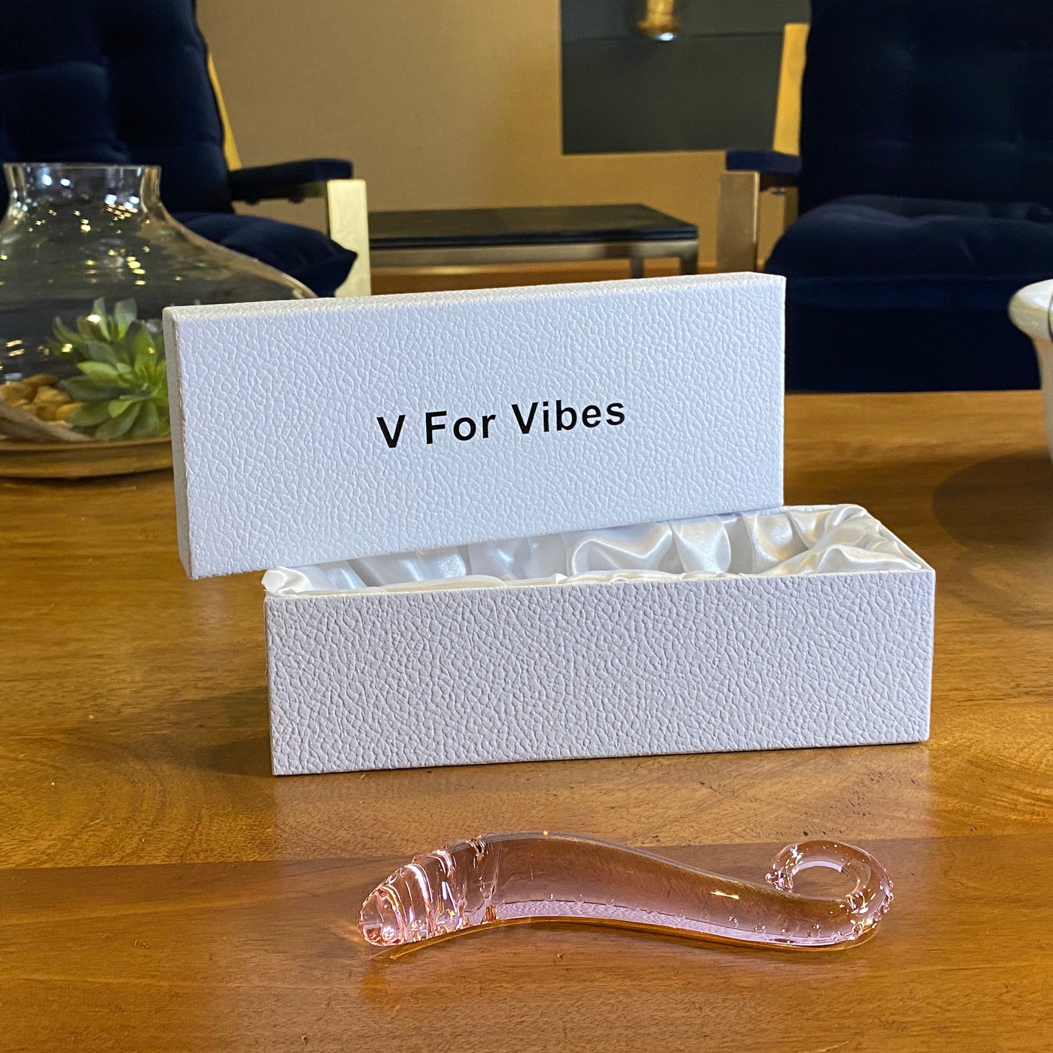 Glass Anal Plug - Glass Dildo - Glass Sex Toys | V FOR VIBES