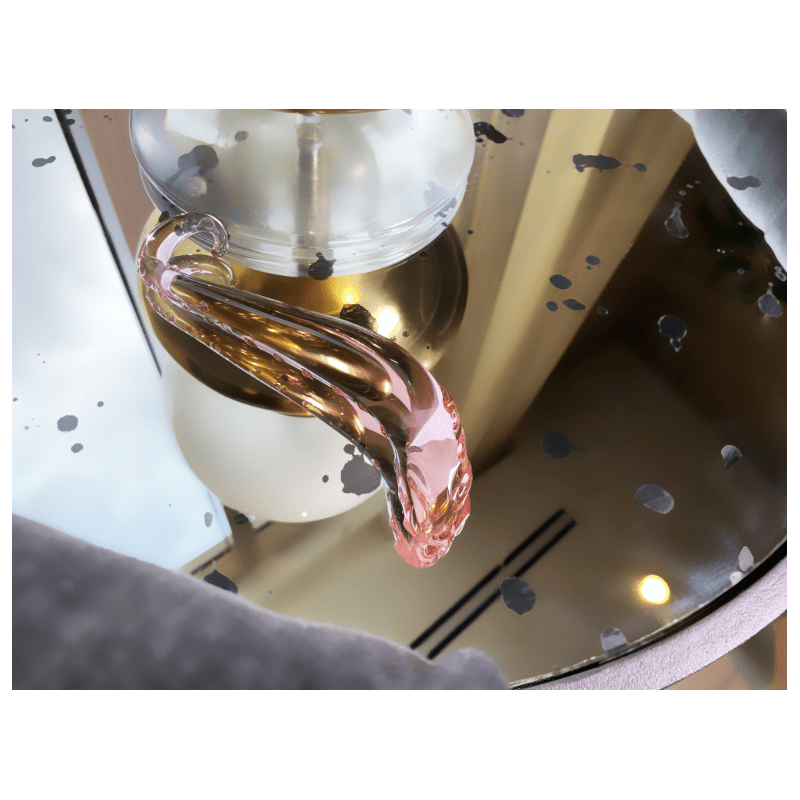 glass anal and vaginal toy