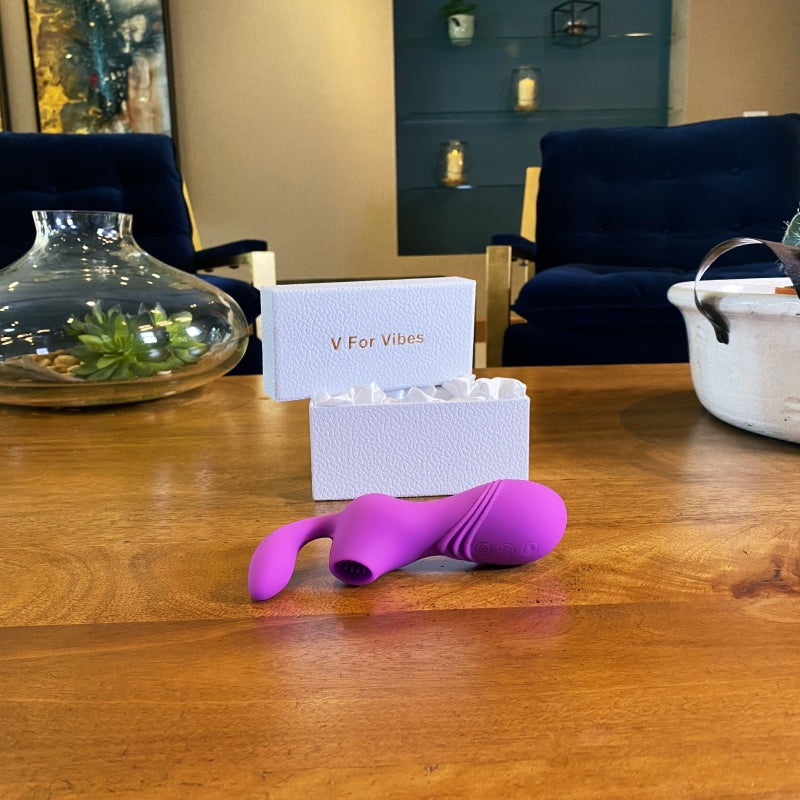 purple suction vibrator