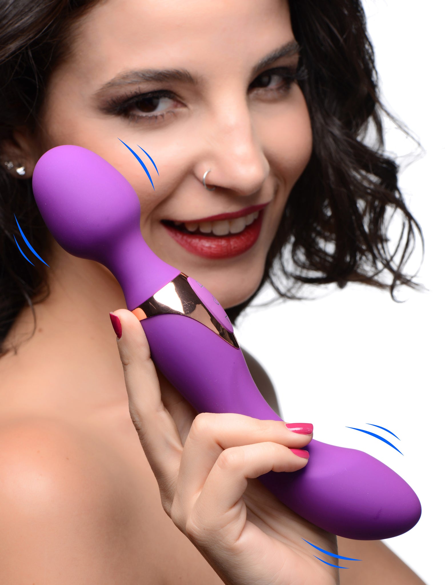 10x Dual Duchess 2-in-1 Silicone Massager