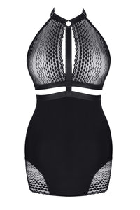 Sheer Lace Top Dress Demoniq Manuela-2