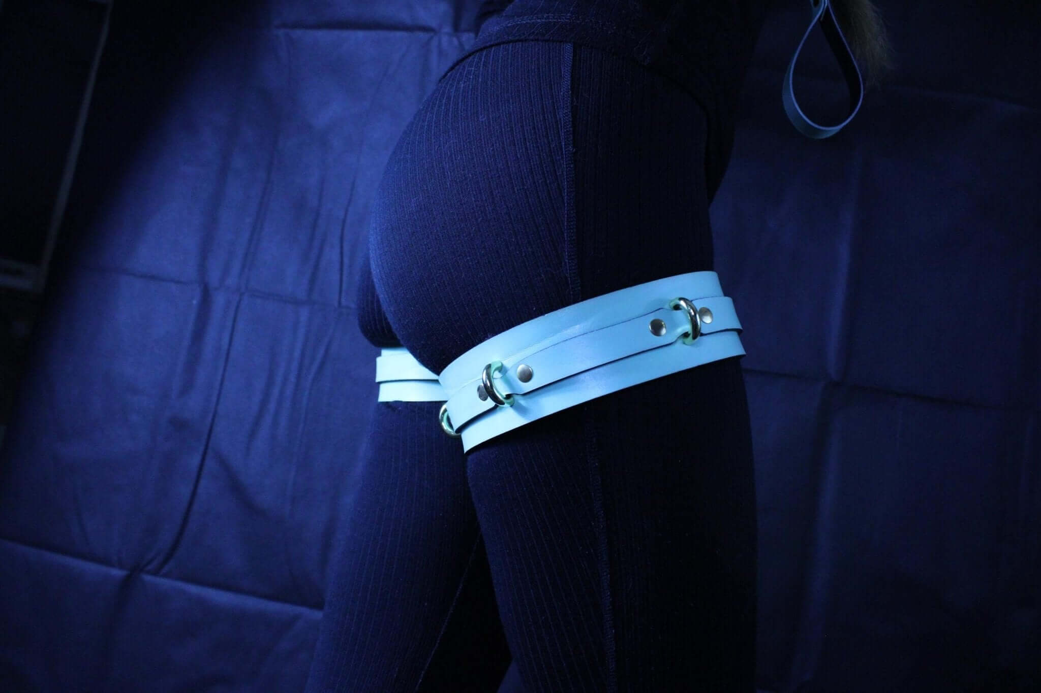 Premium Leather Thigh Cuffs | Premium Restraints  Leg Straps