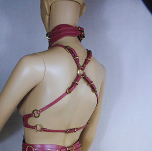 Bondage Harness Underbust BDSM Body Harness for Submissive