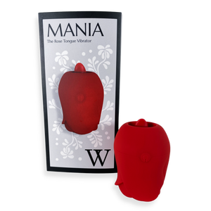 tongue vibrator, tongue rose vibrator Mania by V For Vibes