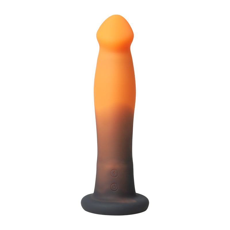 Thrusting Suction Cup Vibrator, Thrusting Suction Dildo | VForVibes