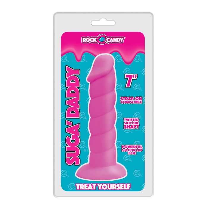 Rock Candy Suga Daddy 8" Silicone Dildo