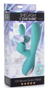 10x Silicone Suction Rabbit Vibrator