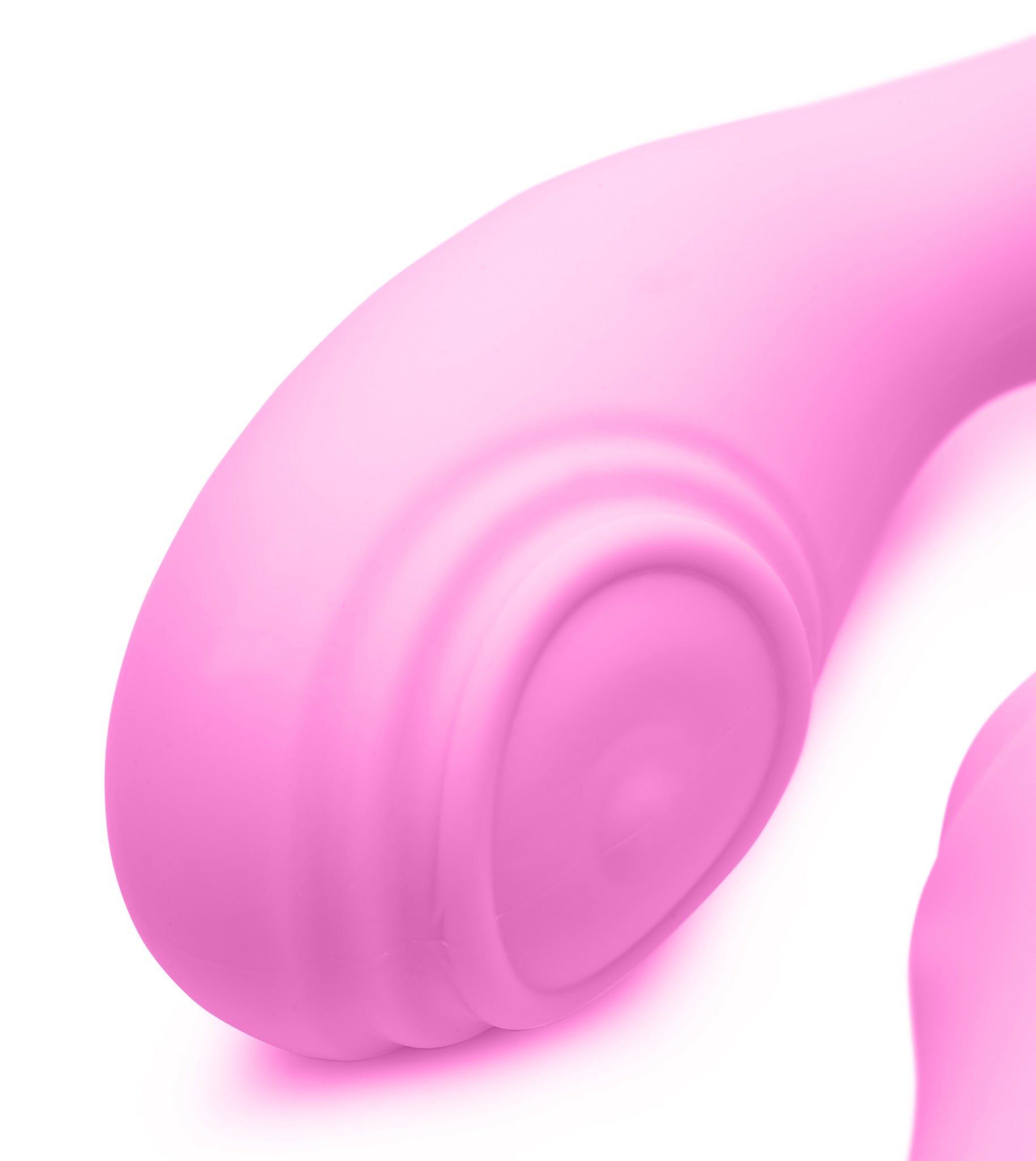 15x U-pulse Silicone Pulsating And Vibrating Strapless Strap-on With Remote
