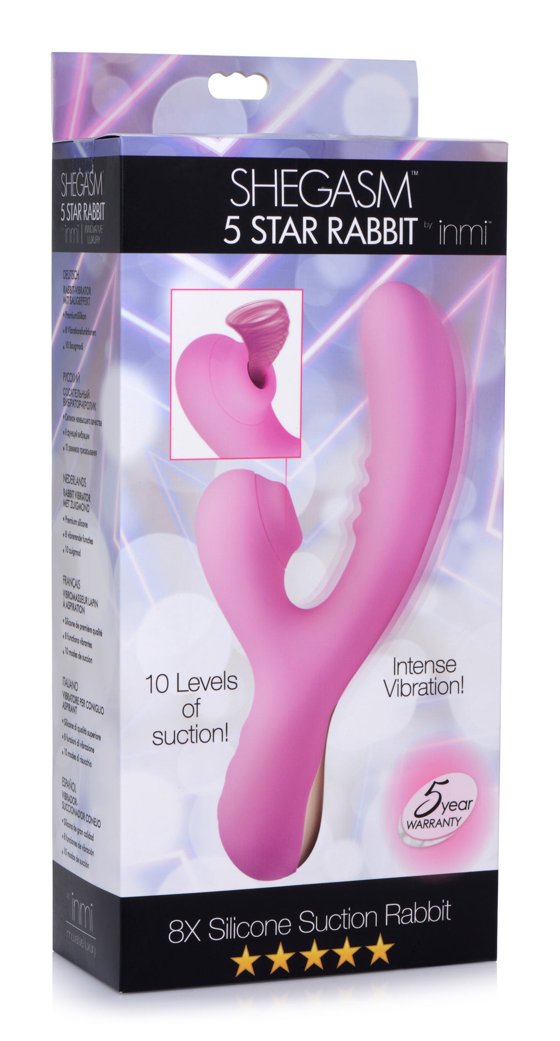 8x Silicone Suction Rabbit