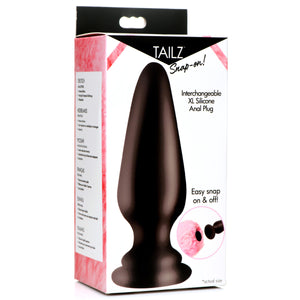 Interchangeable Silicone Anal Plug