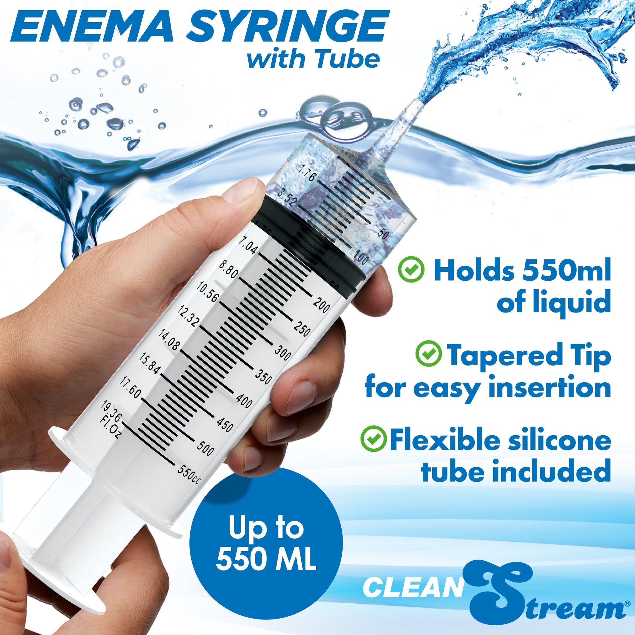 Enema Syringe With Tube