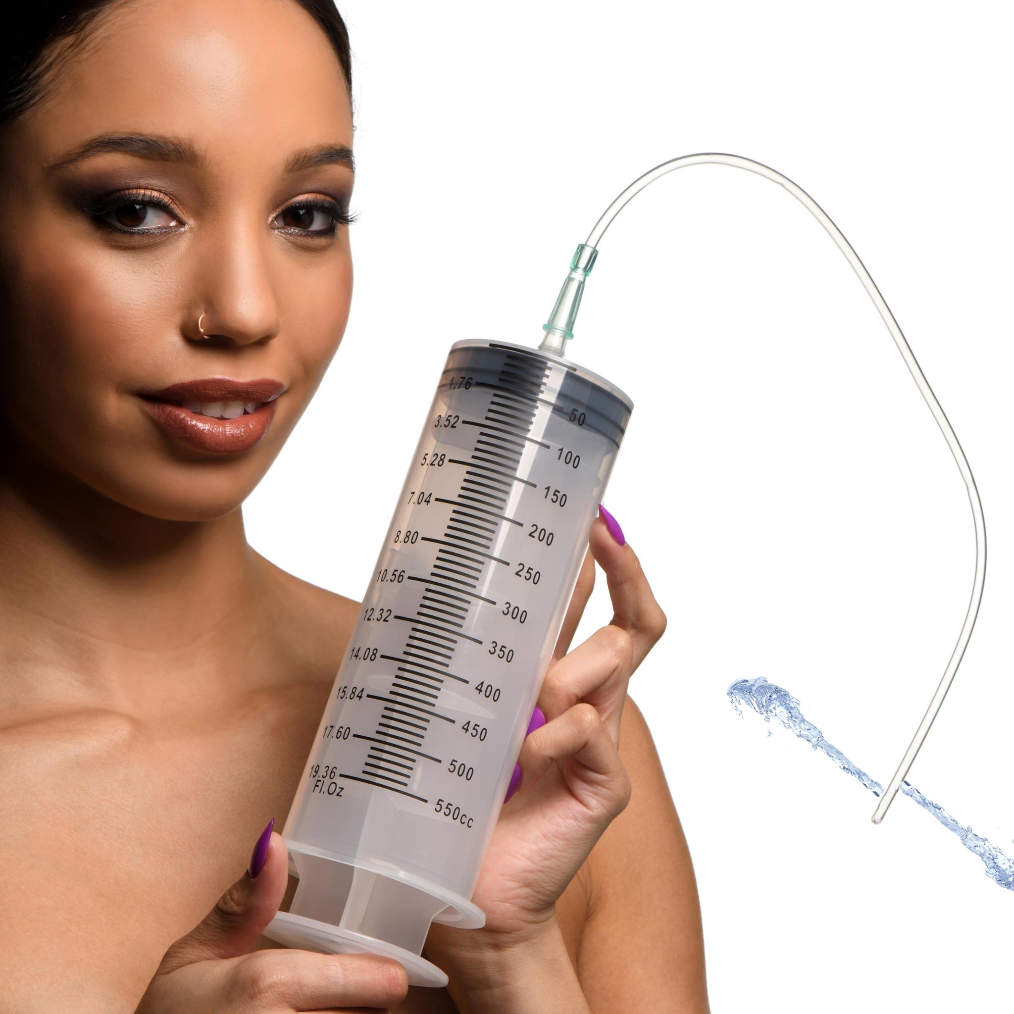 Enema Syringe With Tube