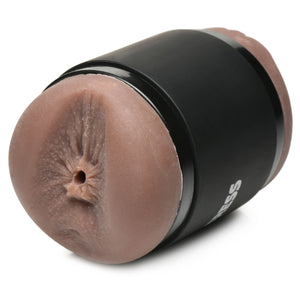 Double Shot Ass And Mouth Stroker - Dark