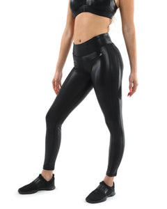Cortina Activewear Leggings - Black [MADE IN ITALY]