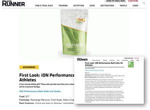 iON Foot Soak for Active, Fatigued Feet